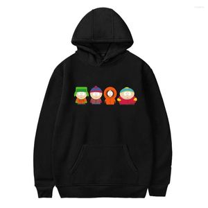 Men's Hoodies 2023 Anime S-Southes Park Sweatshirts Vintage Humor Cartoon Men Printed Hoodie Spring And Autumn Hombre Pullover