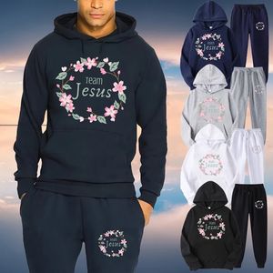 Tute da uomo Felpe con cappuccio da uomo Set Tuta di alta qualità Felpe con cappuccio da uomo Pantaloni Completi caldi Felpe con cappuccio streetwear Autunno Inverno Abbigliamento 230831