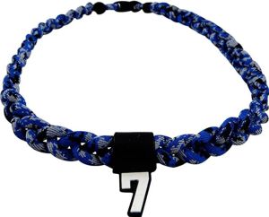pendant necklaces Pick Your Number - Digital Camo Braided Titanium Tornado Necklace twist bracelet, lanyards silicone numbers LL