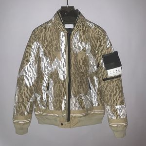Top quality topstoney brand parkas Raindrop camouflage reflective trend street down jacket Size S-XL