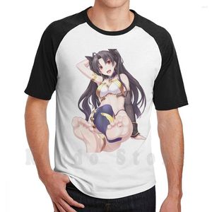 Magliette da uomo Lewd Anime Girl-Ecchi / Hentai Babe # 103-Fate Grand Order-Ishtar () Camicia fai da te in cotone di grandi dimensioni Fate Order Ishtar