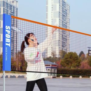 Balls Profesyonel Sport Badminton Net Kolay Kurulum Voleybol Tenis Seçme Leball Eğitim Kapalı Açık Spor Badminto 230831