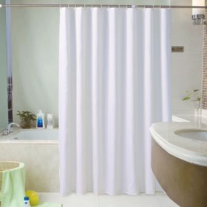 Shower Curtains White Shower Curtains Waterproof Thick Solid Bath Curtains For Bathroom Bathtub Large Wide Bathing Cover 12 Hooks rideau de bain 230831