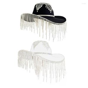 Berets Awnestones Fricged Lady Hat Women Summercap Bridal Bush Party Headwear 264e