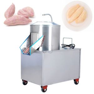 Elektrischer Obst- und Gemüsewaschschäler, automatische Süßkartoffel-Ingwer-Karotten-Reinigungsschälmaschine