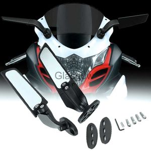 Motorcycle Mirrors For Suzuki GSXR 600 750 1000 GSX650F GSXR K9 K10 K11 K12 K13 L17 Motorcycle Mirror Modified Wind Wing Rearview Mirrors x0901