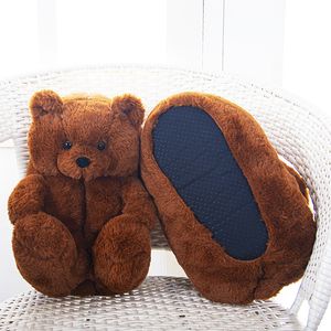 Pantofole Little Bear Peluche Cute Girls Scarpe da interno per la casa Taglia unica 230831