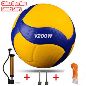 Toplar Model Voleybol Model200 Yarışma Profesyonel Oyun Kampı İsteğe Bağlı Pompa İğne Net Çantası 230831