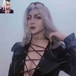 코스프레 가발 애니메이션 조조의 기괴한 어드벤처 리온 Abbacchio Moody Blues Cosplay 가발 Jojo Golden Wind 의상 할로윈 파티 가발 가발 캡 x0901