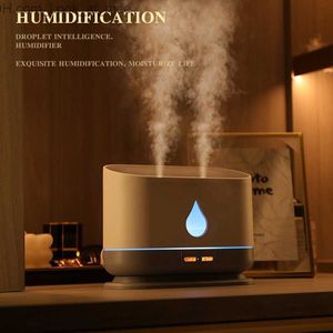 Humidifiers 1000ML Ultrasonic Air Humidifier Aromatherapy Humidifiers Diffusers Wireless Double Spray Home Bedroom Essential Oils Diffuser Q230901