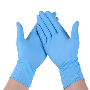 Disposable Nitrile latex gloves 3 kinds of specifications optional Anti-skid anti-acid gloves B grade rubber glove Cleaning Gloves