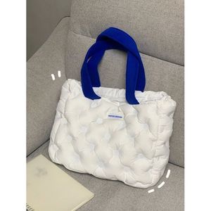 Evening Bag Bag Autumn Winter Nylon Cotton Filling Fashion Simple Zipper Soft Shoulder Handbag Laptop 230831