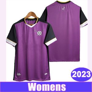 2023 Clube Do Remo Womens 축구 유니폼 3 번째 자주색 축구 셔츠 짧은 슬리브 유니폼
