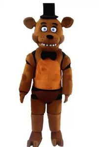 2024 Rabatt Fabrikverkauf Five Nights at Freddy's FNAF Freddy Fazbear Maskottchen Kostüm Cartoon Maskottchen Custom