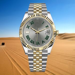 Relógios Homens Designer Mulheres Relógio 2813 Movimento AAA Qualidade Mecânica 36 41mm Aço Inoxidável Luminoso Unidirecional Mulheres Relógios de Pulso Montre de Luxe