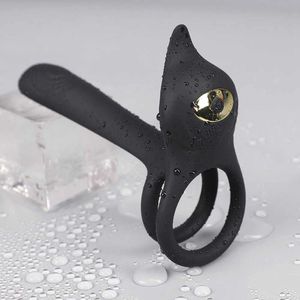 Anello di coppia senza fili Giocattolo del sesso per gli uomini Anello vibratore del pene del pene Anello del cockring Ritardante dell'eiaculazione Bambola del sesso telecomandata