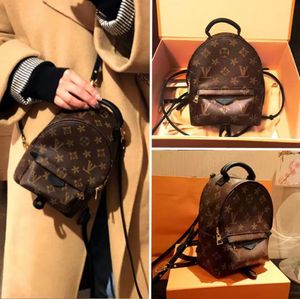 حقيبة مصممة عالي الجودة Palm Springs M44873 Women Houdte Bag Mini Hander Woman Brown Luxurys Luxurys Crossbody Pags Designer