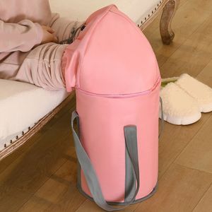 Foot Treatment Folding Massage Buckets Feet Washbasin Insulation Thick Soak Bath Bag Leakproof Spa Pedicure 230831