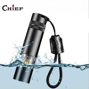 Chief Outdoor Waterproof Kerogene Lighter Double Oil Bain Synlig Inget gasfönster Portable Tändningsrökningstillbehör Gadgets 7KPE