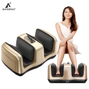 Stopa Massager Electric Smart Leg Health Care Compress Ciśnienie powietrza Shiatsu Calf Meridian Roller Głębokie Masaż mięśni 230831