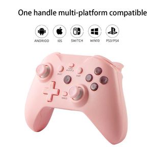 Kontrolery gier joysticks bezprzewodowy kontroler gamepad dla bezprzewodowego gamepadu 2,4G sześcioosiowy Gyroscope Joystick HKD230831