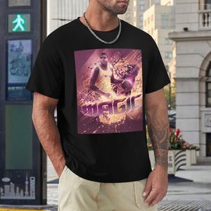 Erkek Tişörtleri T-Shirts Magics ve Johnsoner 2023 Basketbol Yıldızları (13) Grafik serin eğlence Eur boyutu vintage