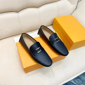 Spring Summer Hot Sell Moccasins Men High Quality Leather Designer Loafers Genuine Leather Shoes Men Flats Lightweight Driving Shoes