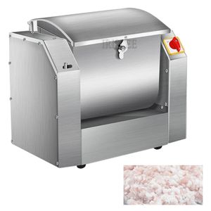 Máquina de amassar farinha doméstica automática comercial máquina de amassar misturador de alimentos máquina de enchimento de carne