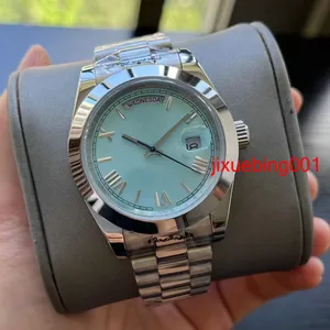 Mens High Quality Watches DateJusts 41mm Datum Bara automatisk 18K -klockor Designer Kvinnor Rostfritt stål Klocka Orologio Di Lusso Classic