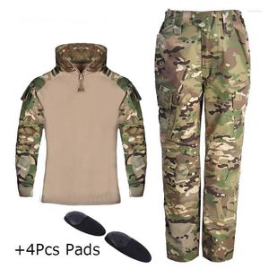 Männer Trainingsanzüge 2023 Militär Uniformcamo Anzüge Kinder Anzug Multicam Hosen Taktische Taktik Kampf Uniform Sweatshirts Armee Trainnin