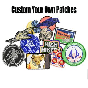 Custom Embroidery Patch Professioanl Manufacturer Any Shape and Size Sew on backing with Hot Cut Border High Quality Patch