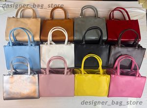 Designer Bag 3 Storlekar Tote Bag Soft Leather Mini Handväskor Kvinnor Handväska Crossbody Luxury Tote Fashion Shopping Black Pink White Purse Satchels Bag