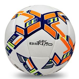 Bolas tamanho padrão 5 futebol pu sem costura calor bond bola de futebol adultos indoor ao ar livre antiderrapante à prova de explosão jogo de treinamento 230831