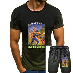 Tute da uomo Game Mercs V1 Tokuro Fujiwara Video 1990 T-shirt (bianca) Tutte le taglie S-3XL Festive Tee