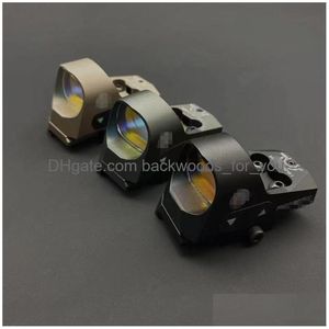Hunting Scopes Romeo3 Red Dot Sight 1X25 Reflector Is Suitable For 20Mm Picatinny Qd-Mounted Drop Delivery