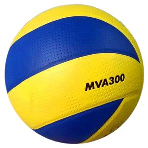 Bälle Volleyball Leder Spielball Atmungsaktive Faser Spiel MVA300 Indoor Langlebig Gute Qualität Rutschfeste Materialoberfläche 230912