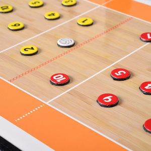 Bälle Volleyball Coaching Klemmbrett Set Trainer Magnettafel Kit für Zubehör 230831