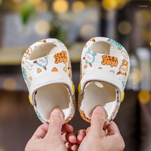 スリッパMiqieer Kids Girls Boys Slippers Children Home Shoes Soft Summer Baby Indoor Beadroom for Kid House