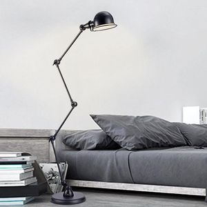 Floor Lamps American Industry Lamp Simple Creative Bedroom Led Lights For Living Room Study Mechanical Standing