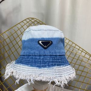 Новый новый широкий дизайнер шляпы Brim Designer Buckete Hats Cavakette Men Denim Fitted Caps Cowboy Flat Bannet Beanie Beanie Beanie Baseball Snapbacks Unisex Outdoor c