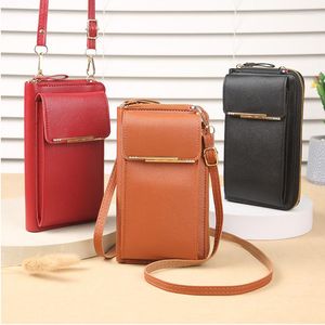 Evening Bags Small Crossbody Messenger For Women Ladies Mobile Phone Pouch Portable Shoulder Wallet Mini Handbag Card Holder Coin Purse