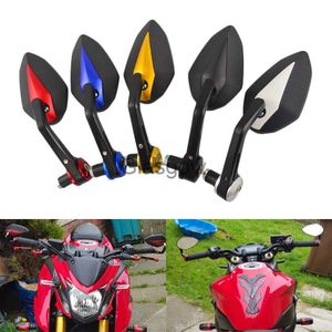 Motorcycle Mirrors Motorcycle Mirror Handlebar Side Handle Bar Ends Mirror For YAMAHA R6 R1 MT 09 TMAX XMAX WR 125 250 For 690 125 200 390 x0901