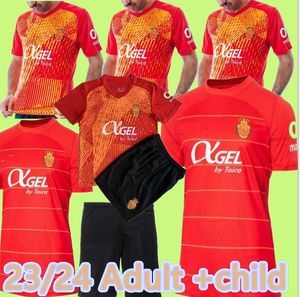 2023 2024 RCD Mallorca Soccer Jerseys Санчес Абдон Ли Грений А. Райло Вальджент Мурики Баба Морланс Абдон 23 24 Мужские дома в гостях детские наборы футбольные рубашка