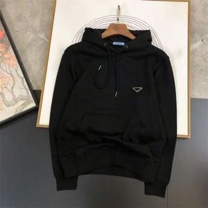 Erkek Hoodies Sweatshirts Tasarımcı Erkekler Hoody Siyah ve Beyaz Külkü gevşek Uzun Kollu Hoodie Erkekler Kadın Üstleri Giyim