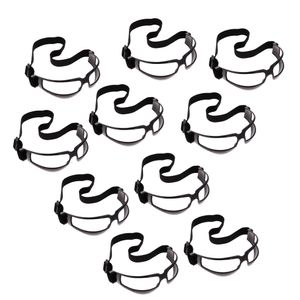 Balls 10 Set Dribbling Glasses Dribble Specs Adjustable Strap for Basketball Team Sports Training and Practice 230831