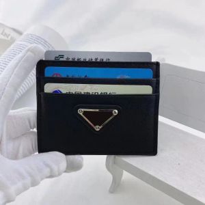 Triangle Card Holders fashion card holder wallets Coin cardholder wallet Purses Luxurys designer real sign Leather brand