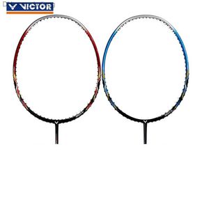 Raquetes de badminton originais Victor CHA-9500 Challenger Raquetes de badminton de fibra de carbono completa Raquete de badminton ofensiva com corda Q230901