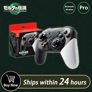 Игровые контроллеры джойстики беспроводной Bluetooth Gamepad для Nintend Accessesies Pro Controller Joystick для игровой консоли с 6-осевой ручкой HKD230831