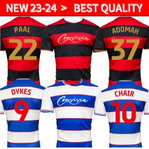 23 24 CADEIRA Bobby Zamora camisas de futebol em casa 2023 2024 PAAL Football CAMPO L.Dykes T.Roberts C.Willock A.Adomah M.Bonne ARMSTRONG camisa de futebol