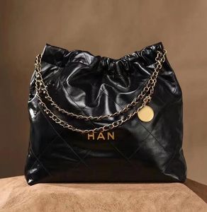 Дизайнерская сумка 22 Grand Shopping Tote, дорожная женская сумка на слинге, самая дорогая сумка с серебряной цепочкой, стеганая Габриэль